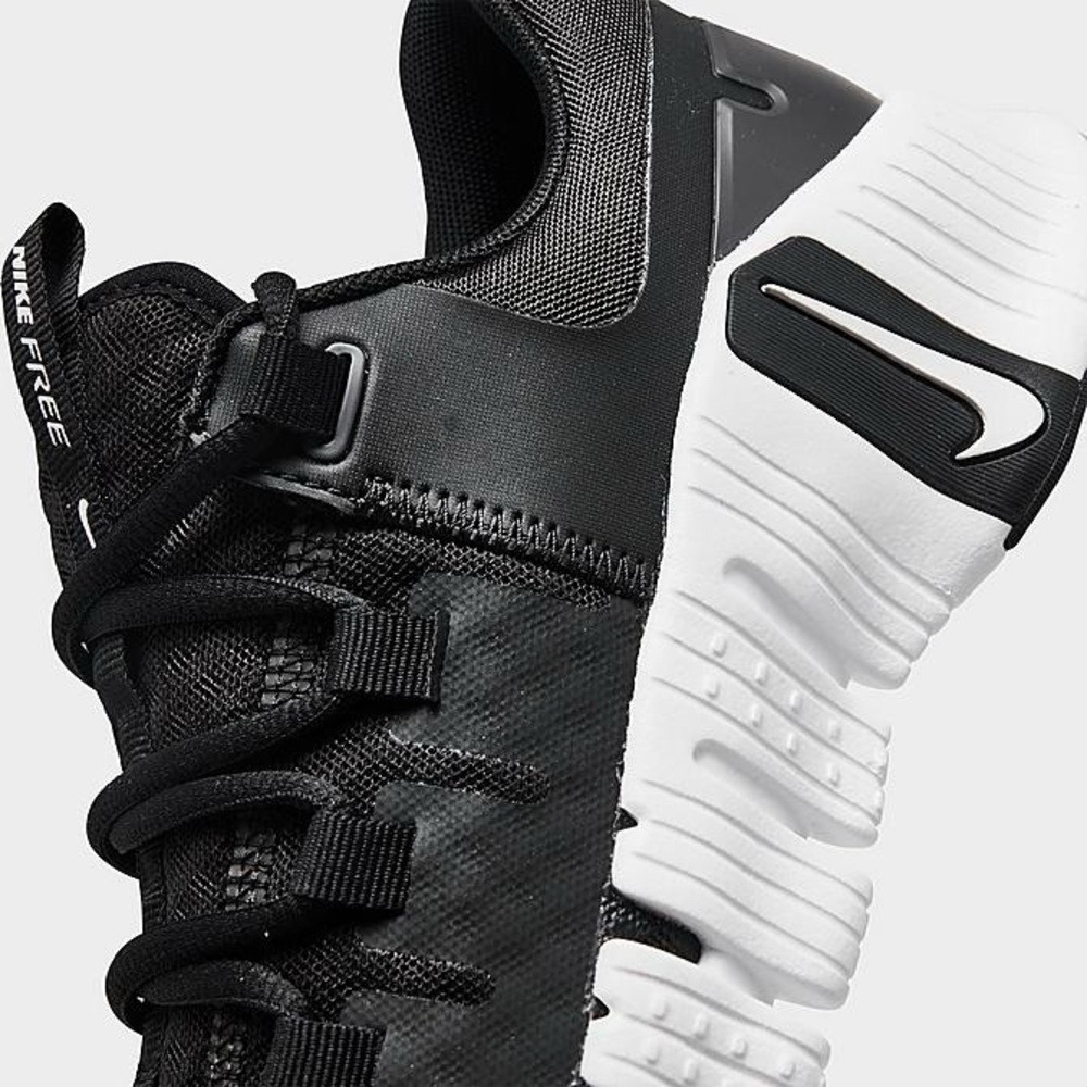 Brand New Nike Free Metcon 5 Black/White Women’s Workout Shoes - Picture 4 of 13
